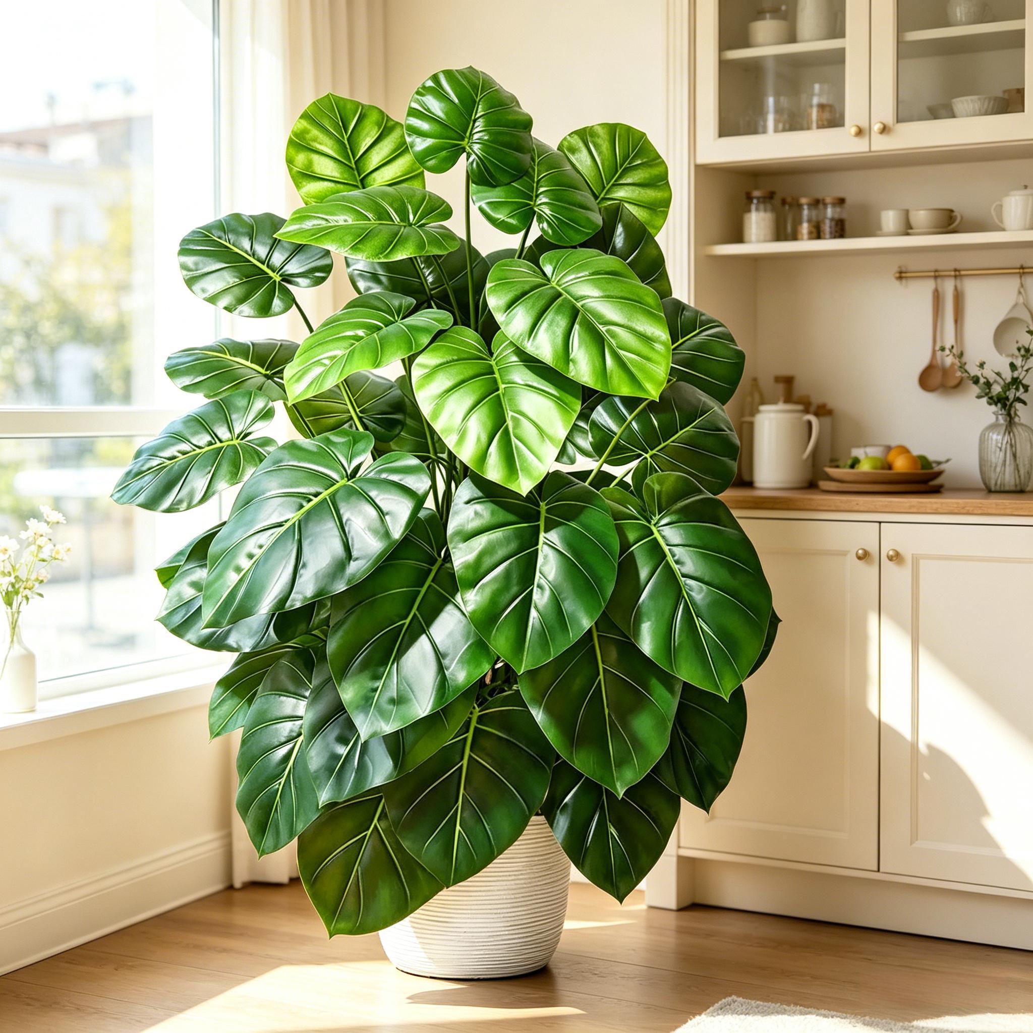Palmeira Artificial Realista 6 - Monstera Adansonii avaliação e preço
